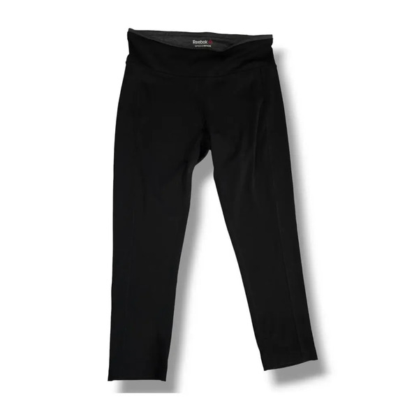 Reebok women's black Speedwick capri leggings  - small - Picture 1 of 10
